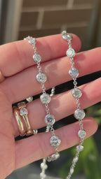 Celestial 14 Carat Natural Diamond Strand Set