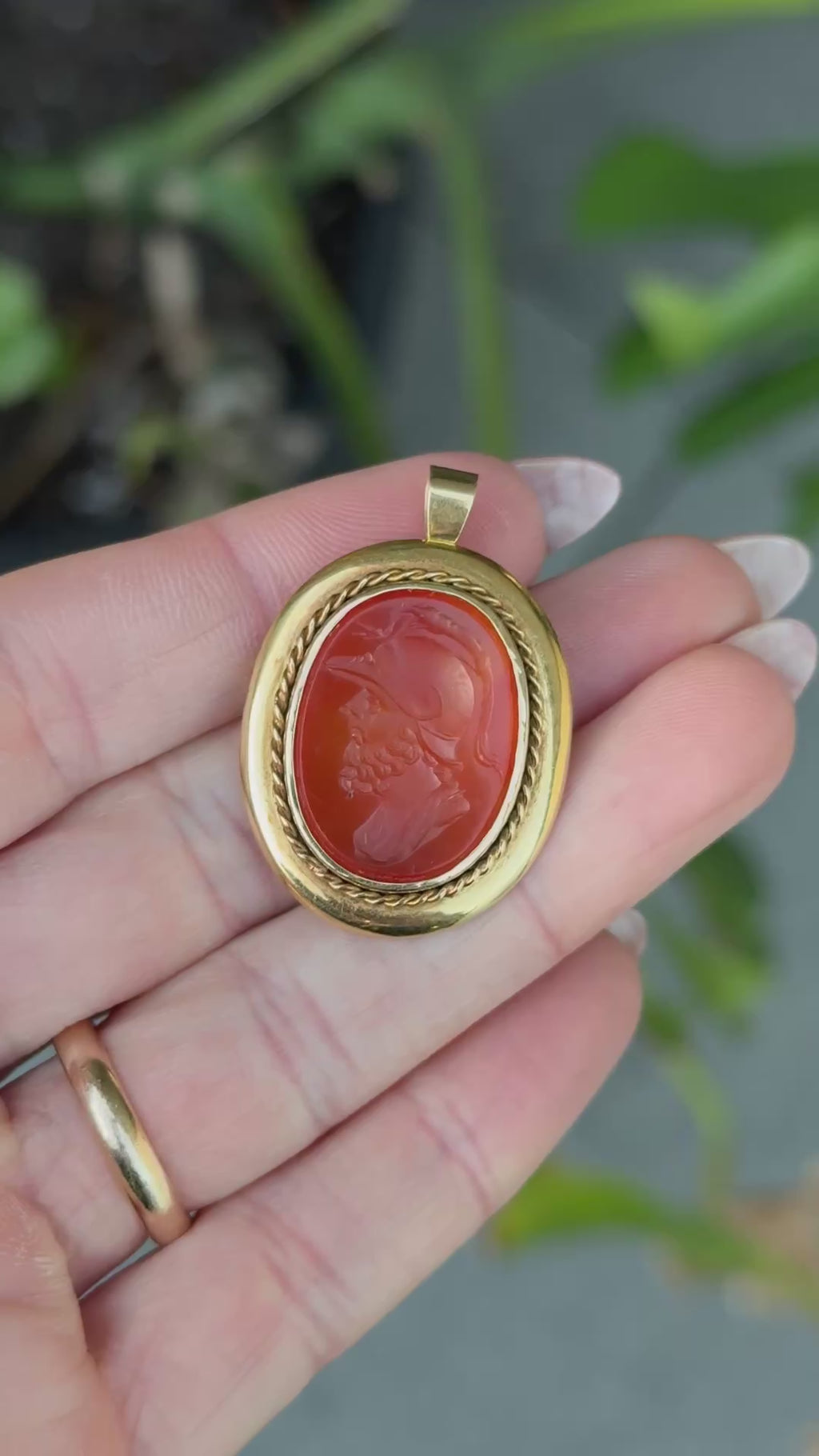 18k Roman Intaglio