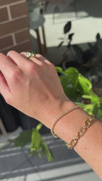 14k Diamond Tennis Bracelet