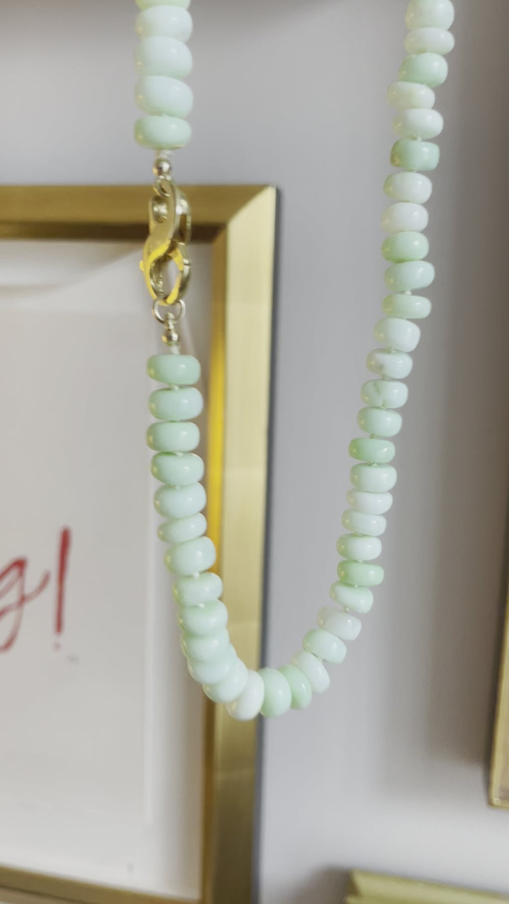 Green Opal Necklace