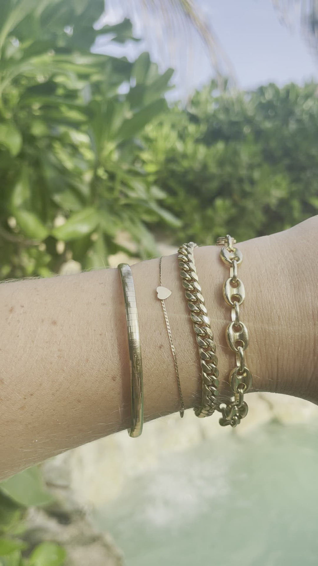 Vintage omega bangle