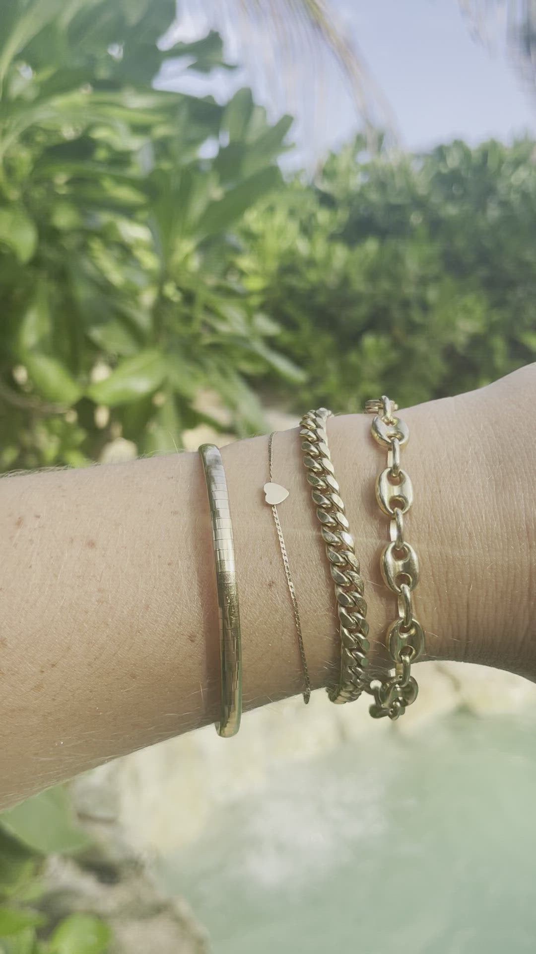 Vintage omega bangle