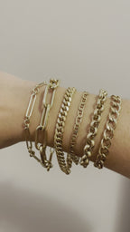 Vintage Puffy Curb Bracelet