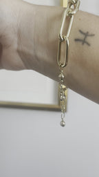 Chunky Paperclip Bracelet