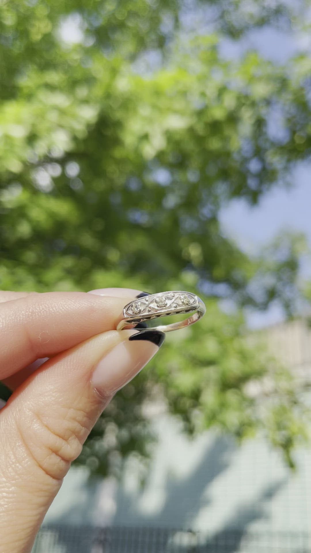 Vintage Art Deco Diamond Ring