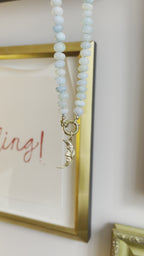 Luna Blue Opal Necklace