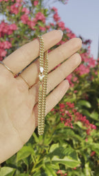 Miami curb chain bracelet