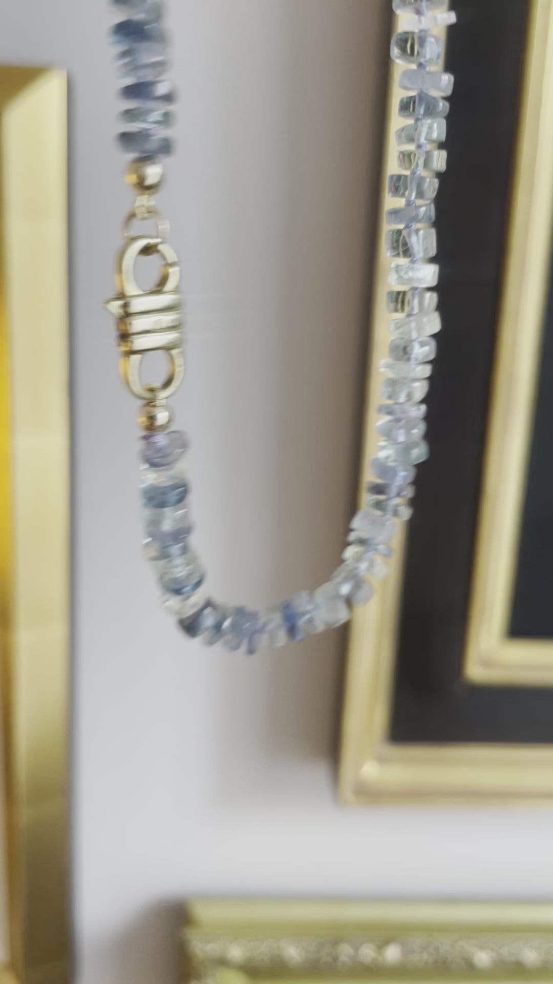Fluorite Lavender Necklace