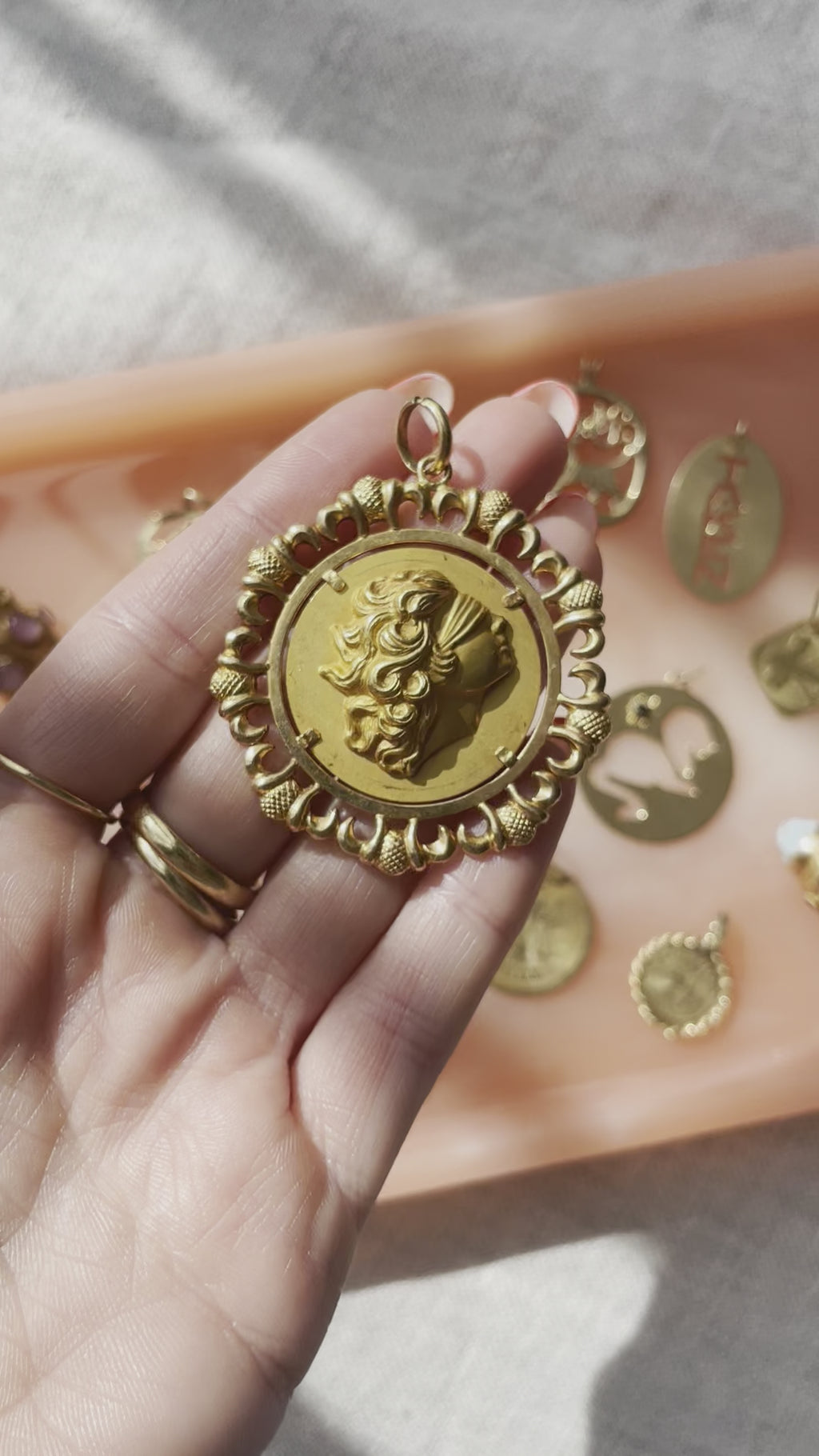 Lady of Justice Pendant