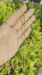 Dainty Miami curb chain