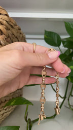 7.5” Vintage solid bracelet