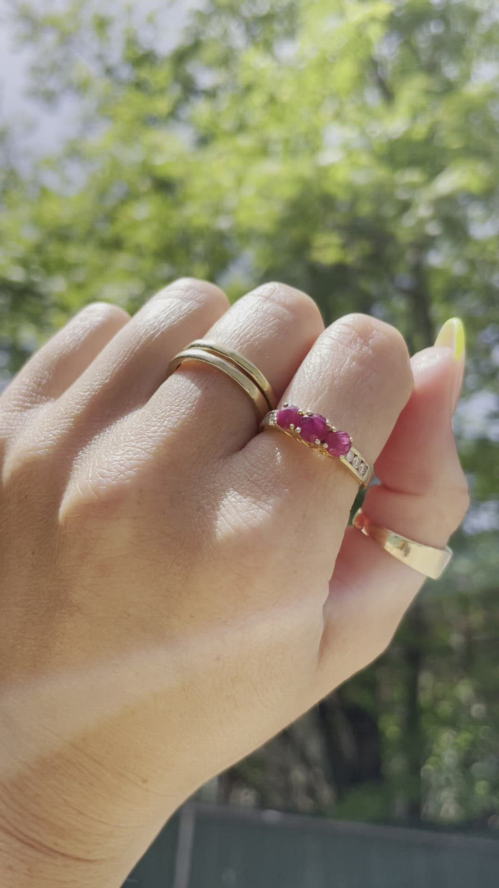 Vintage Ruby Ring
