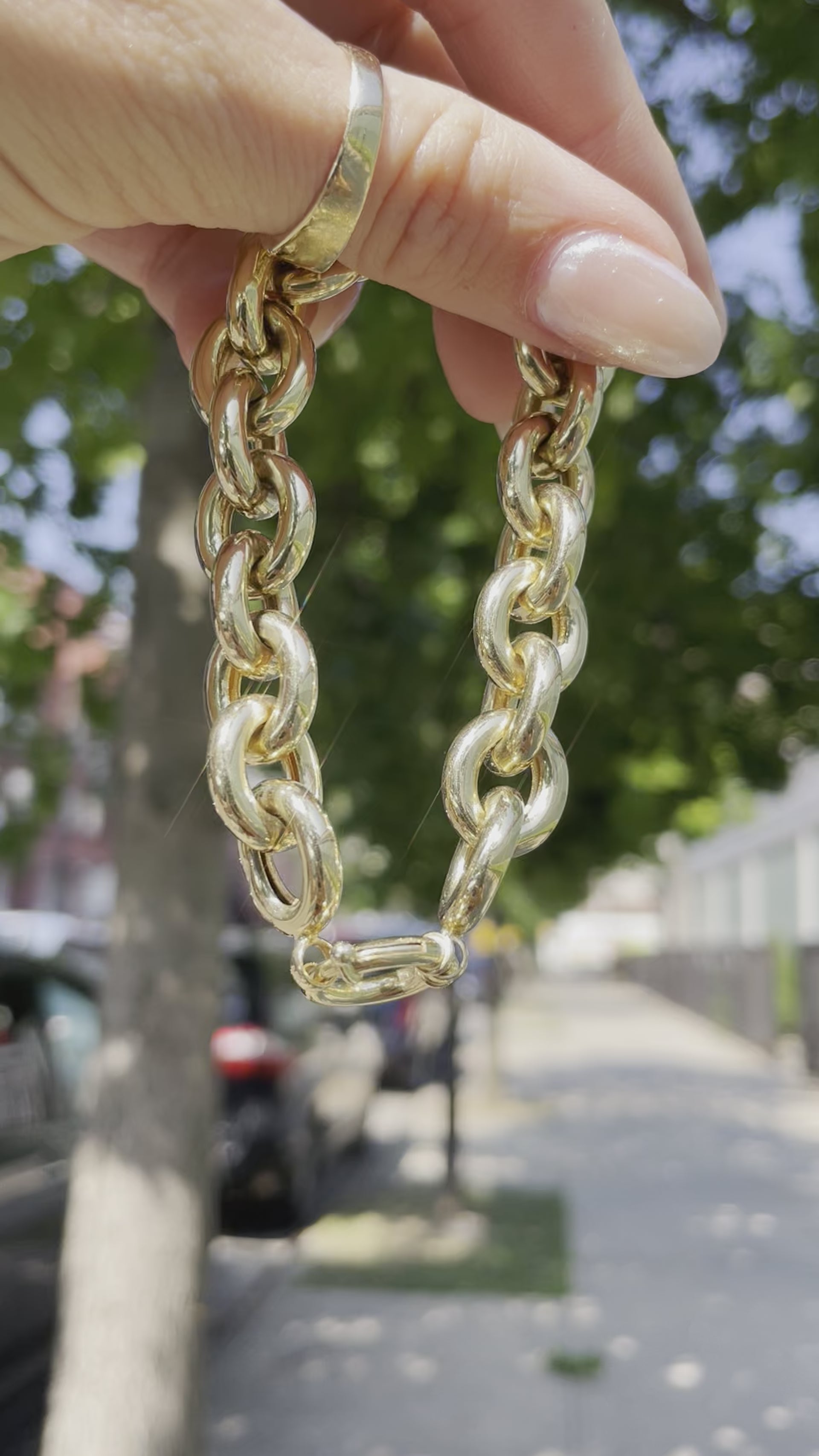 Chunky Rolo Bracelet