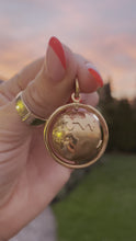 Load and play video in Gallery viewer, Vintage Globe Charm
