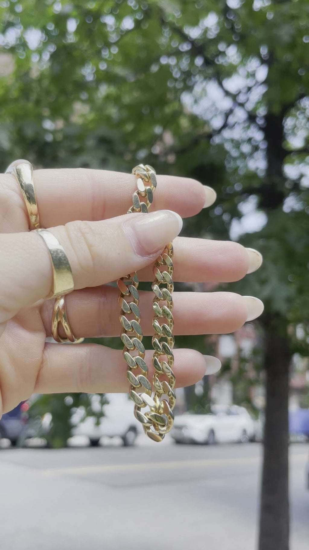 Square Curb Bracelet