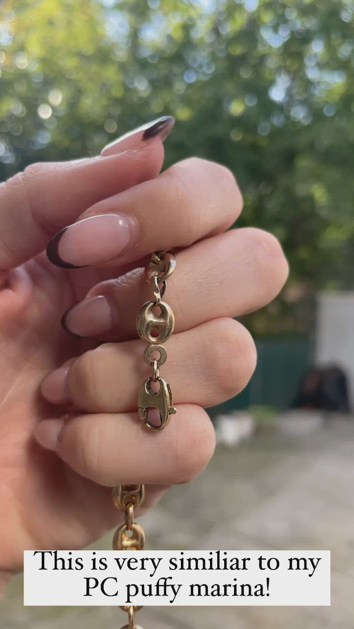 Vintage Puffy Marina Bracelet