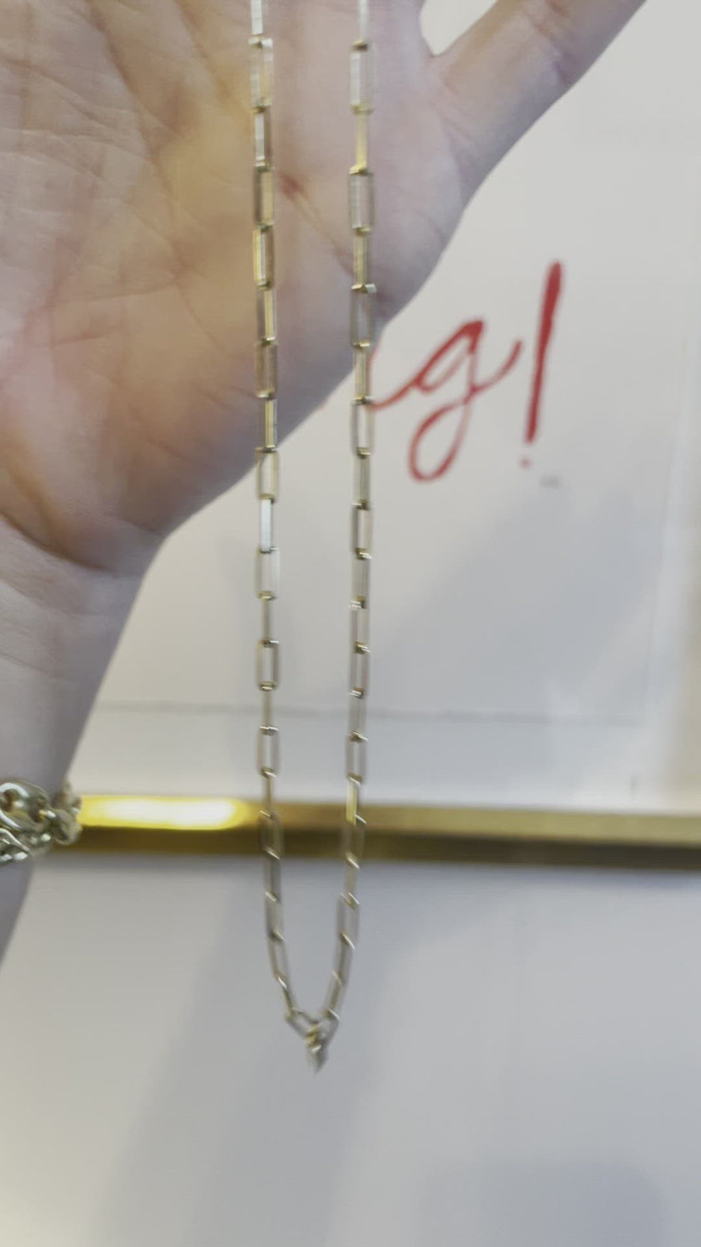 Medium Paperclip Chain