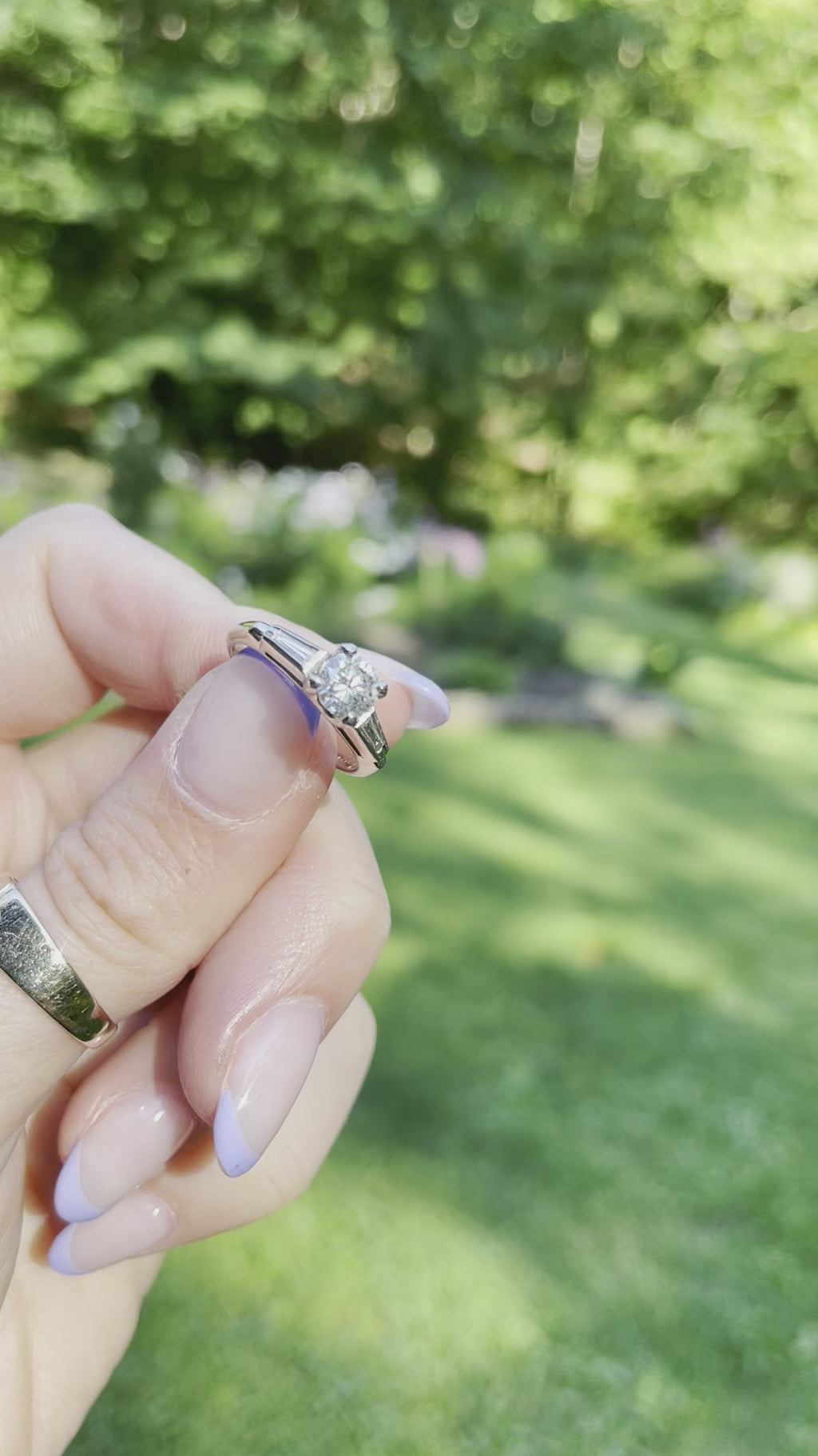 Diamond Platinum Ring