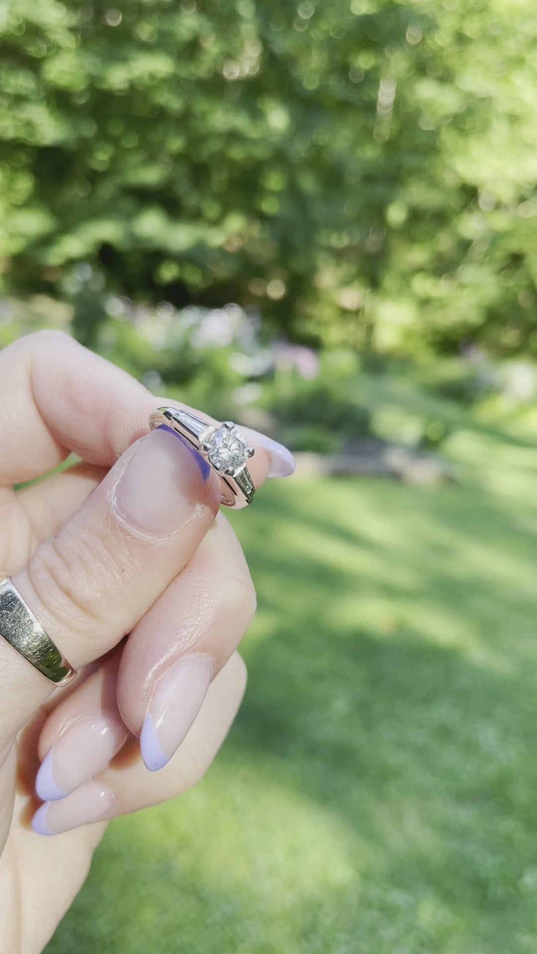 Diamond Platinum Ring