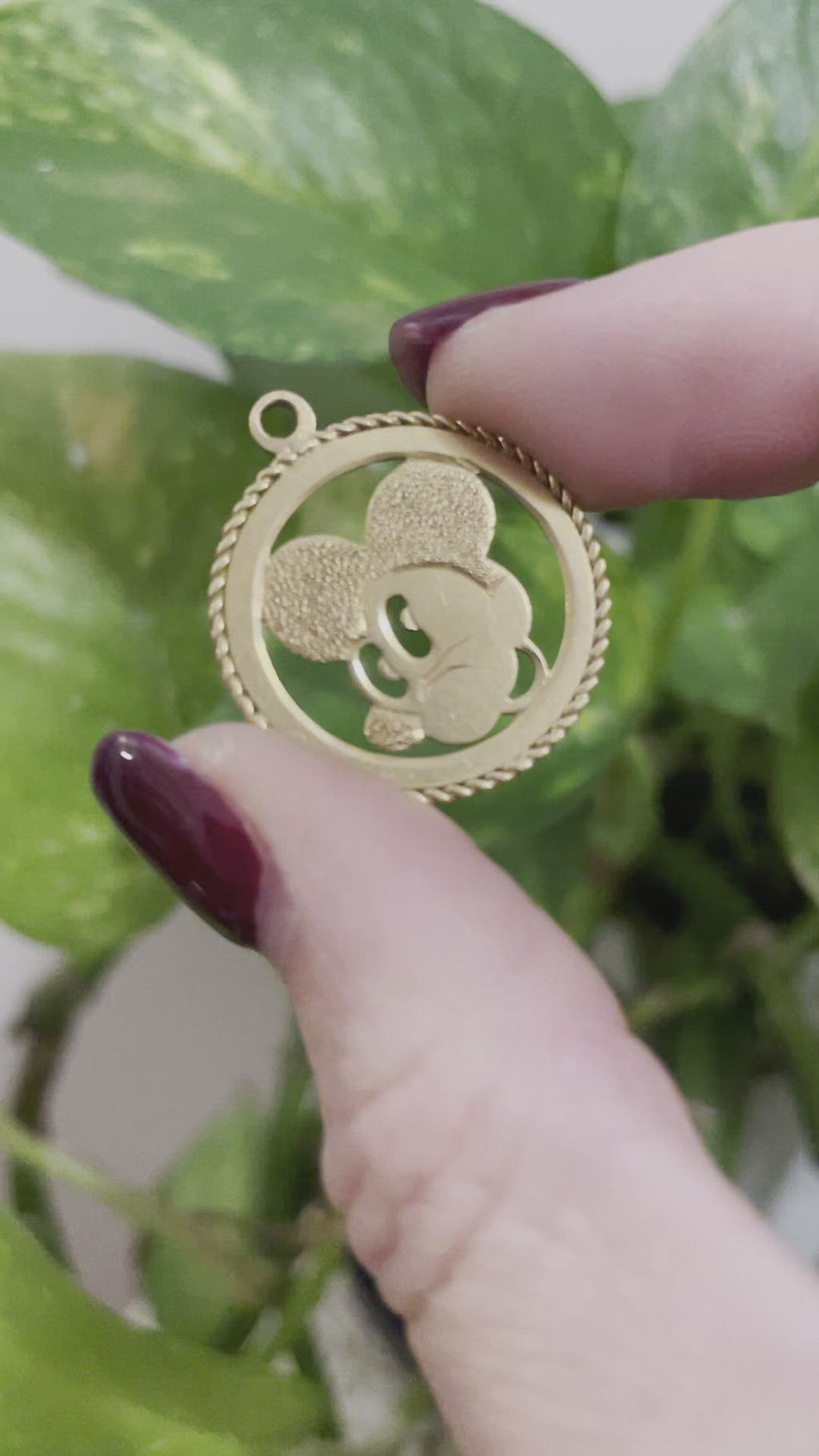 Vintage Mickey Charm