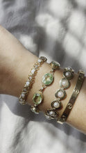 Load and play video in Gallery viewer, Woven Opal &amp; Diamond Bracelet
