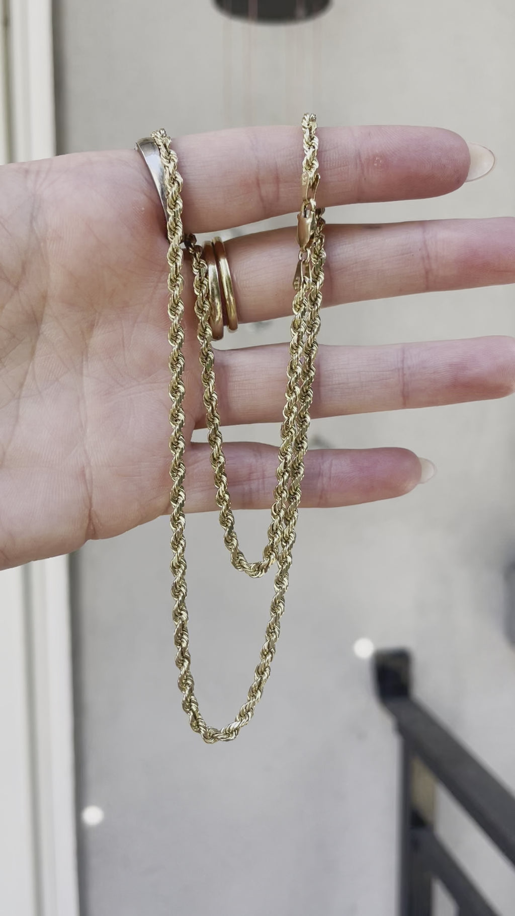 Solid Rope Chain