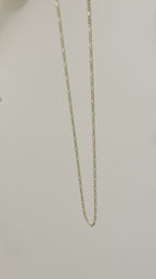 24” Vintage Dainty Figaro Chain