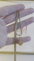 Vintage Dice Charm