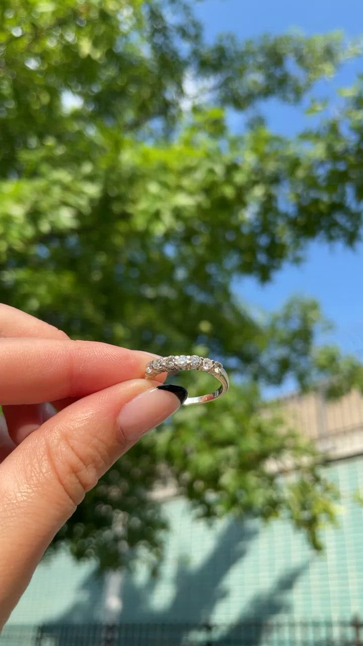 Vintage Diamond Stacker Ring