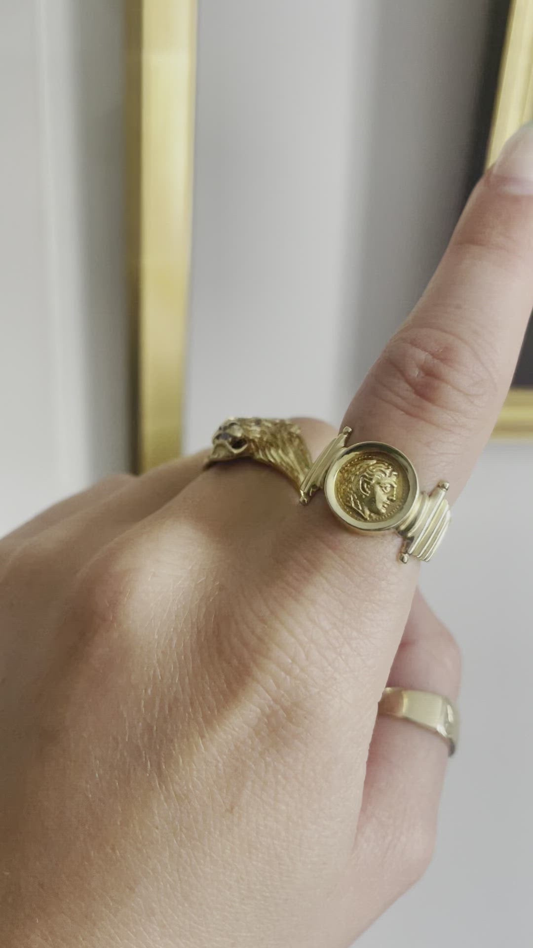 Vintage Coin Ring