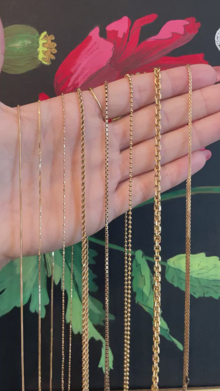 Vintage Solid Biker Chain