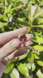 18k, size 6.5 dome ring