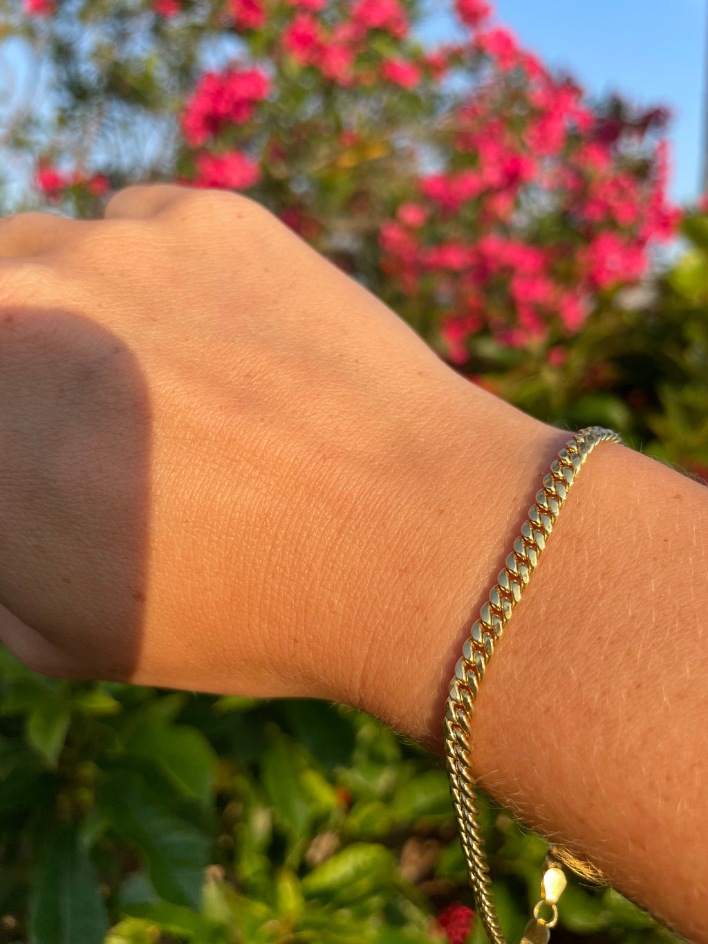 Miami curb chain bracelet