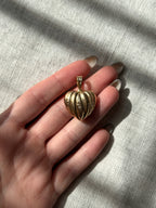 Pumpkin Puffy Heart is