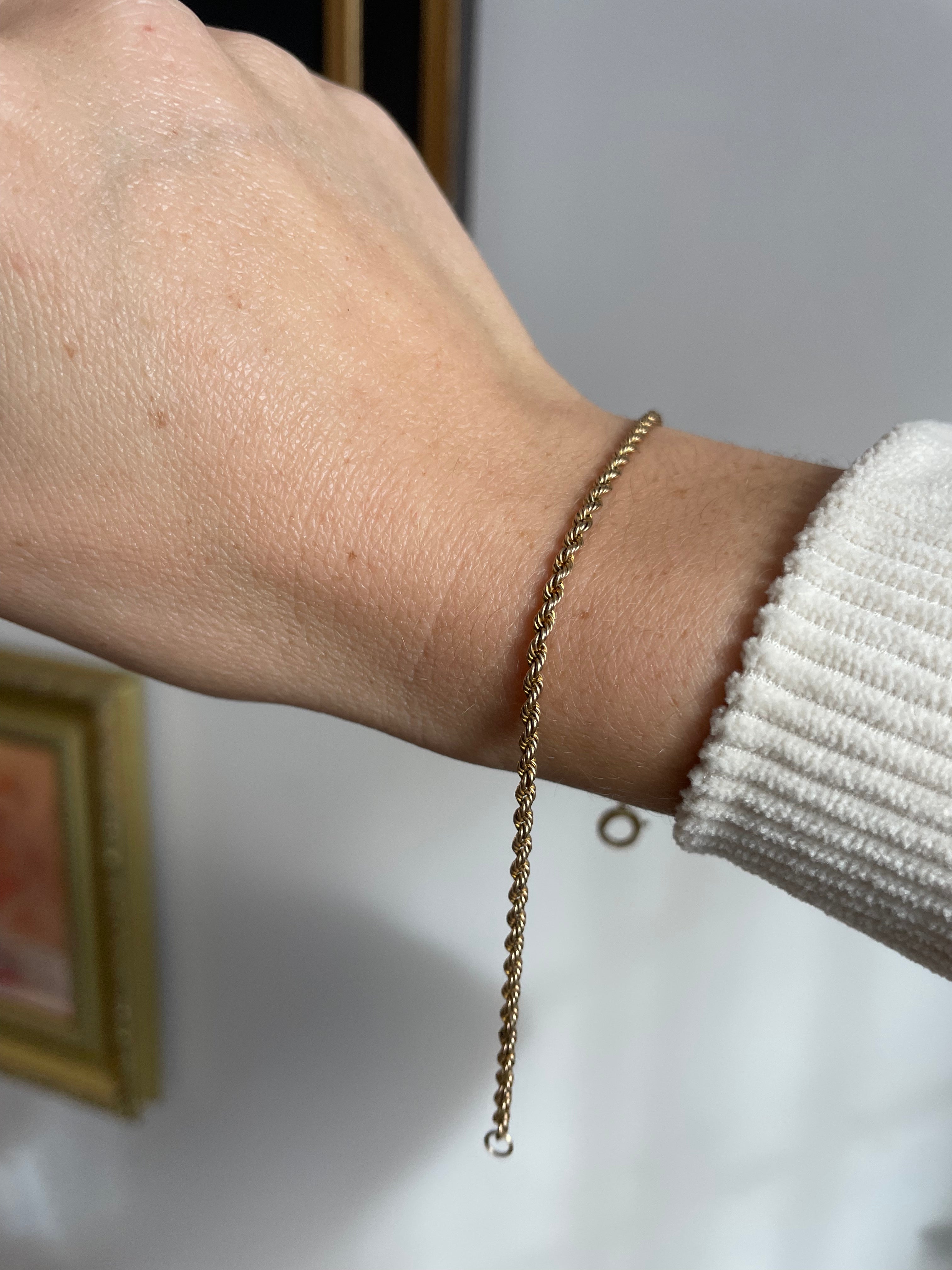 Dainty Rope Bracelet