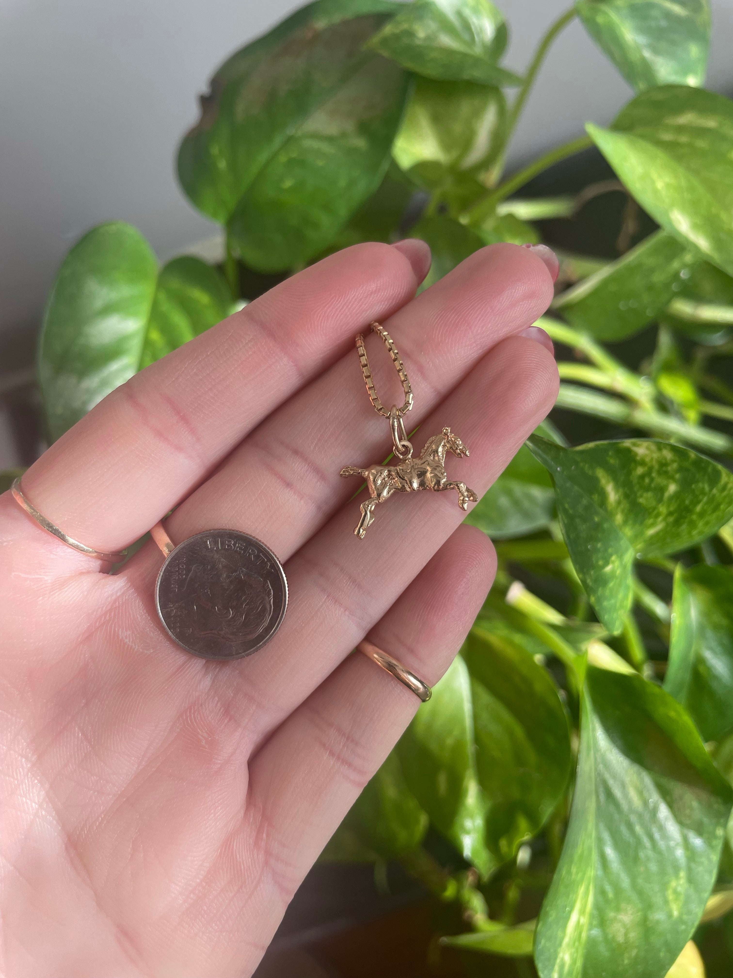 Vintage Mini Horse charm