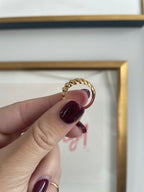 Vintage Croissant Ring