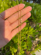 Dainty Miami curb chain