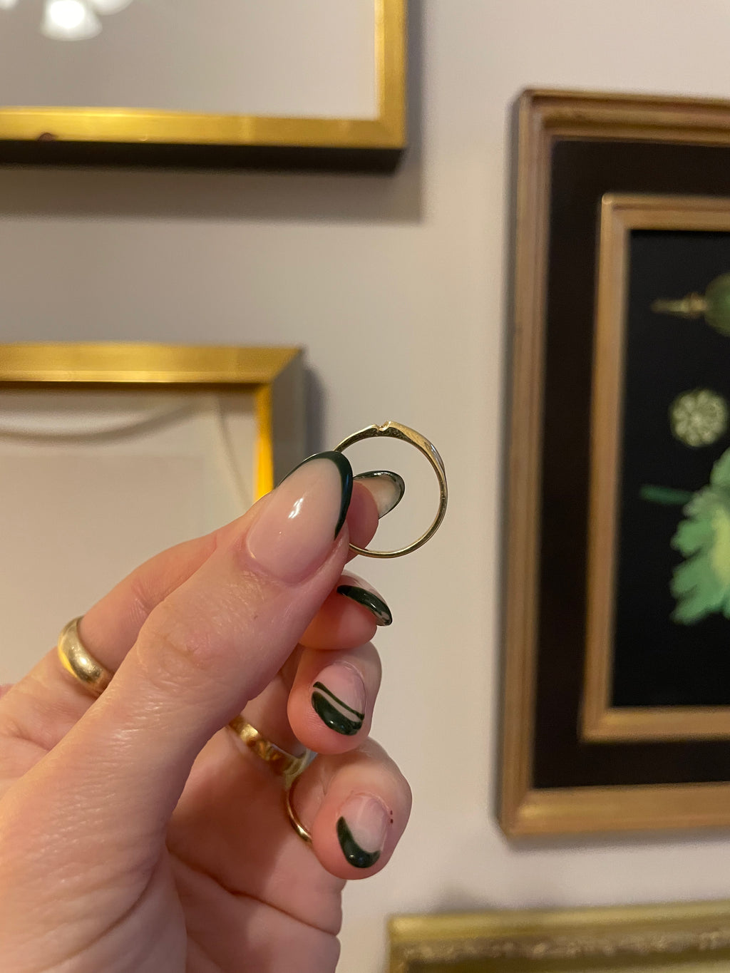 Dainty Diamond Band