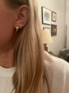 Medium Huggy Snap Hoops