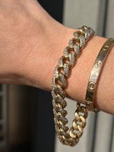 Load image into Gallery viewer, Diamond Curb Bracelet
