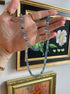 Fluorite Lavender Necklace