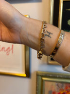 Diamond P Bracelet