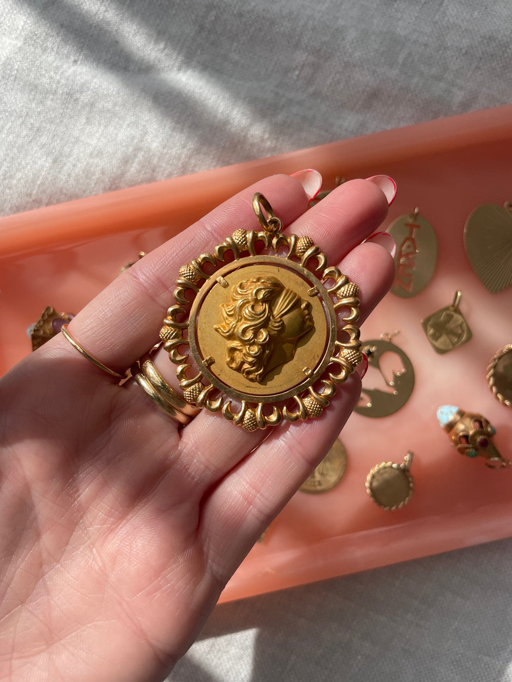 Lady of Justice Pendant