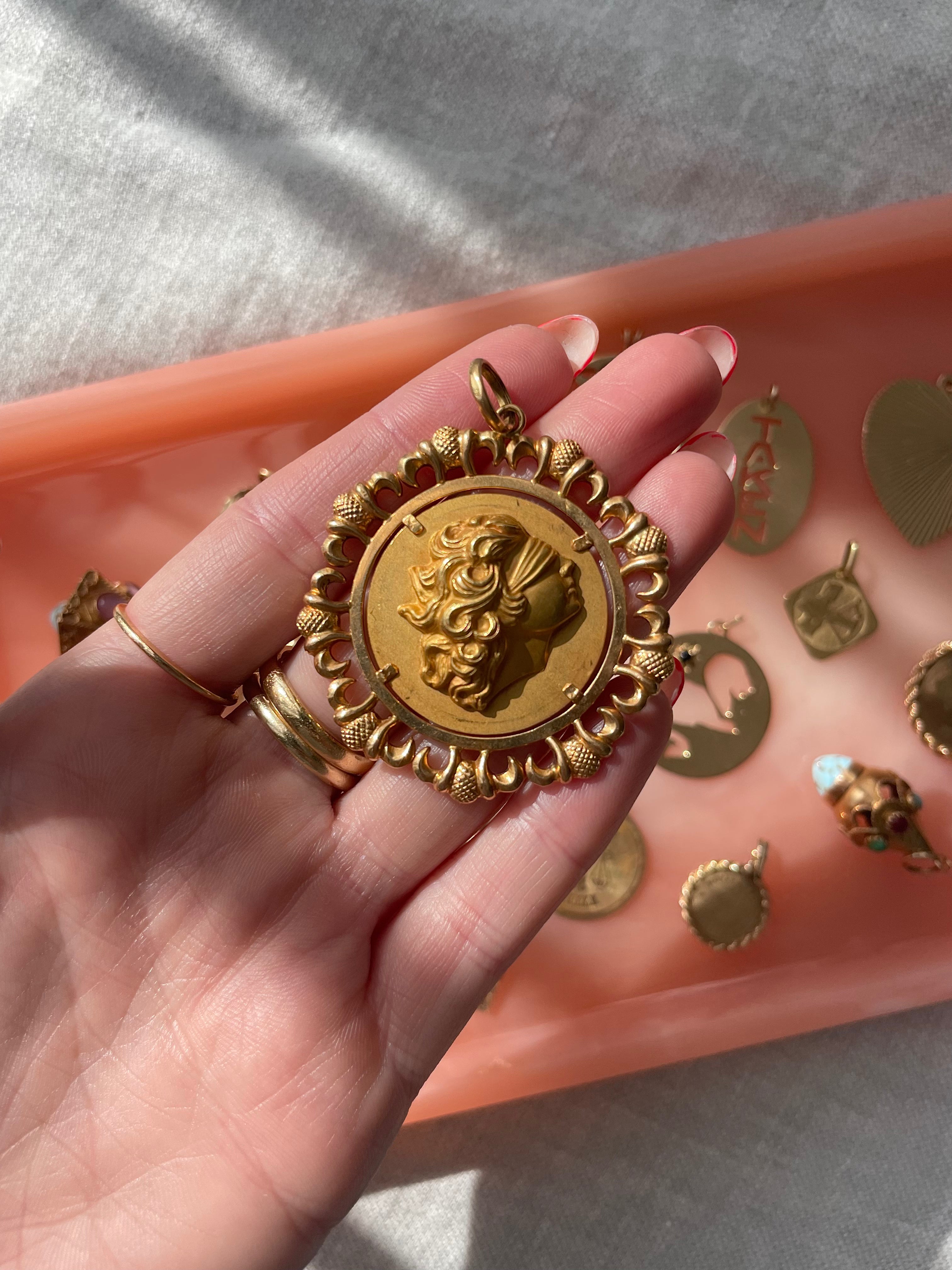 Lady of Justice Pendant