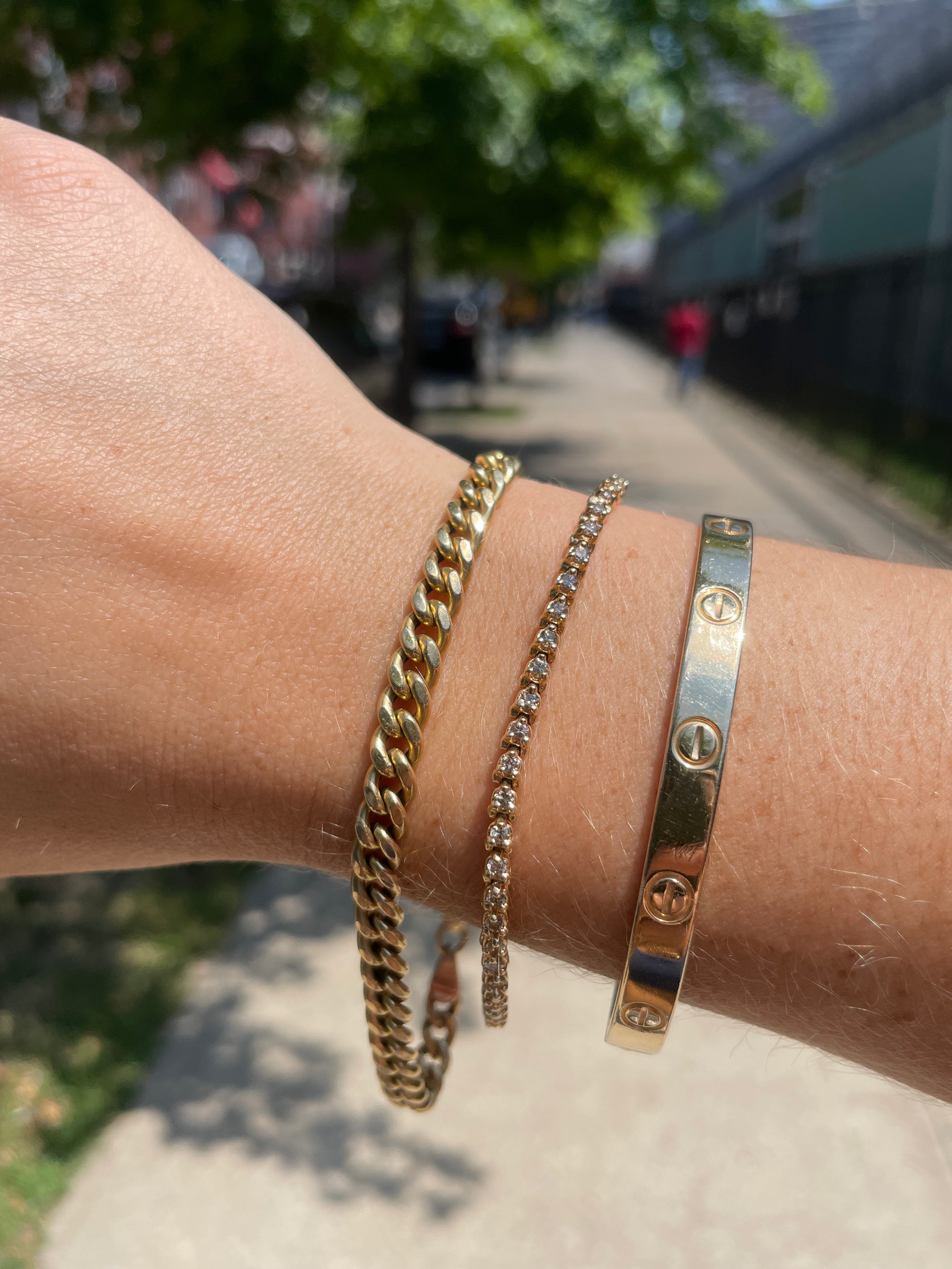 Vintage Curb Bracelet