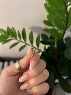 Solid Puffy Flower Charm