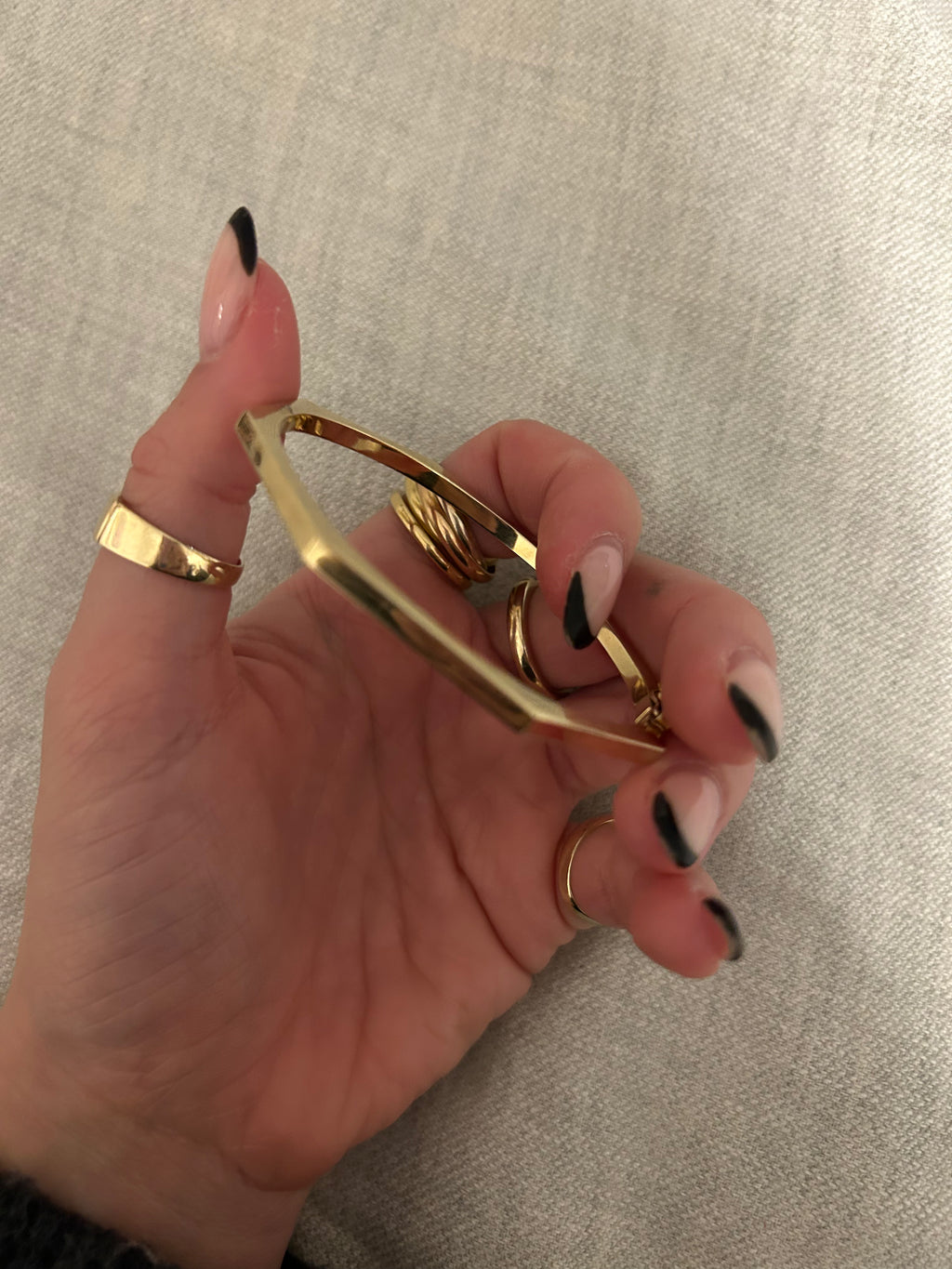 Octagonal Dainty Bangle