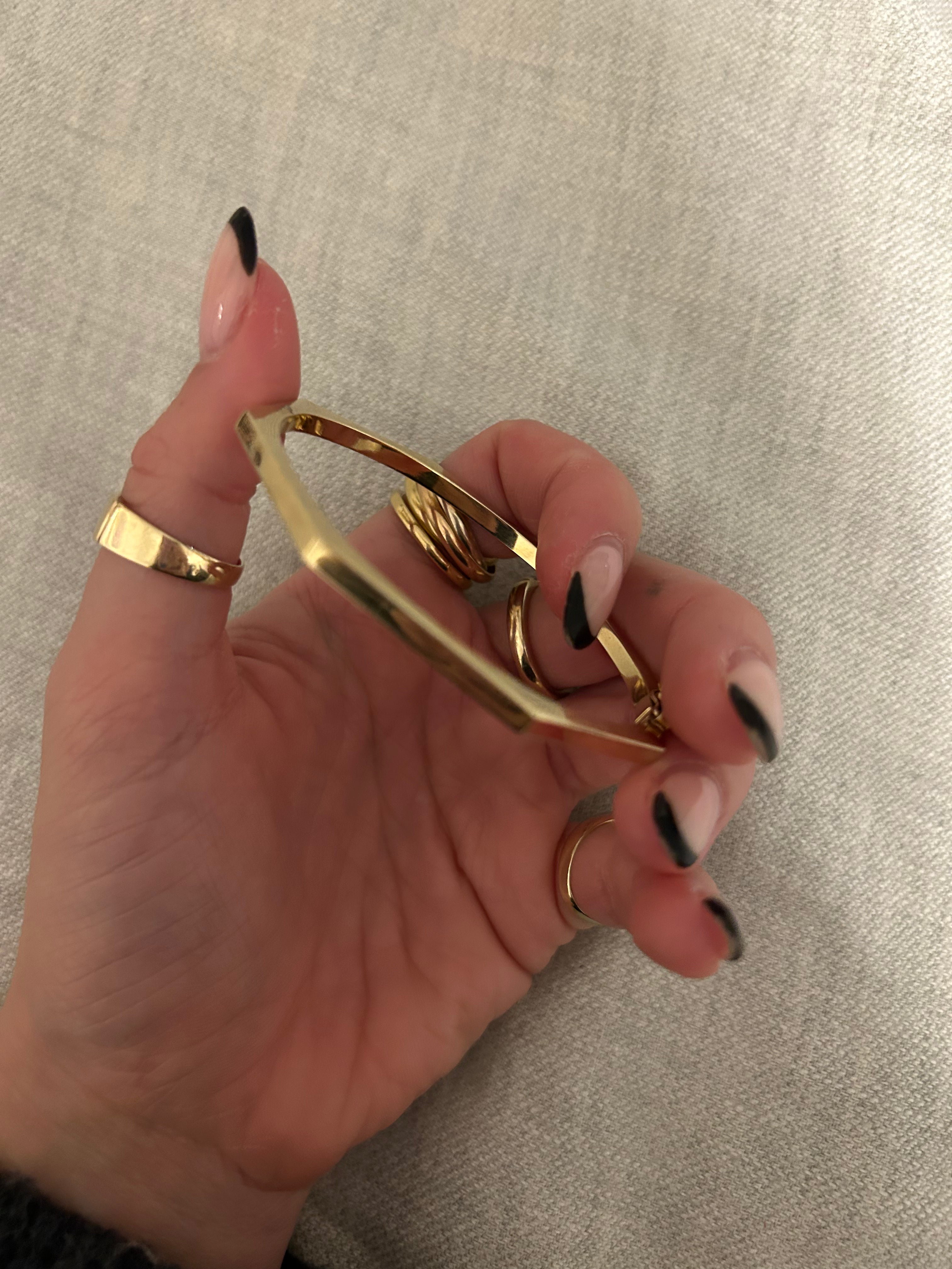 Octagonal Dainty Bangle