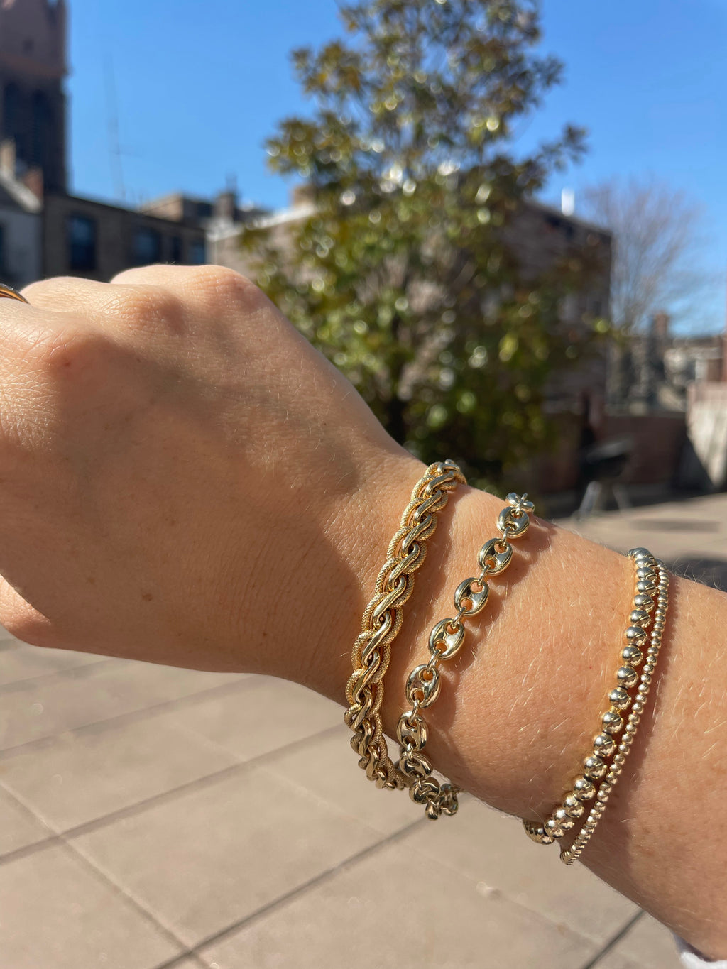 Marina link bracelet